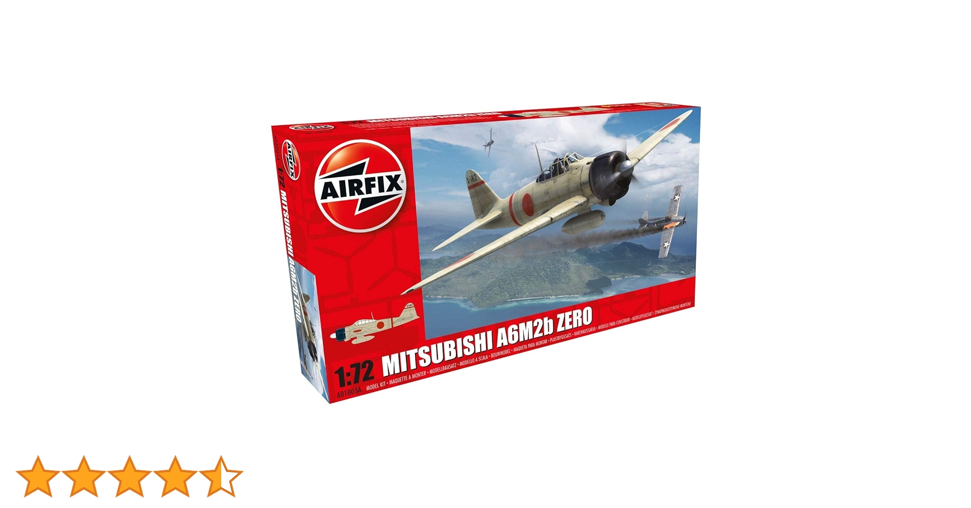 FUJIMI 航空機プラモデル 10点セット プラッツ、「1/72 日本海軍 三菱A6M2 “零戦” 21型 第一航空艦隊